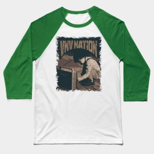 VNV Nation Vintage Radio Baseball T-Shirt